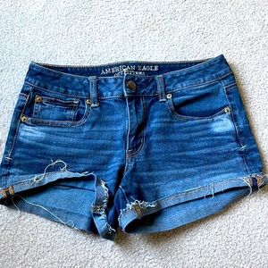 American Eagle super stretch denim shorts